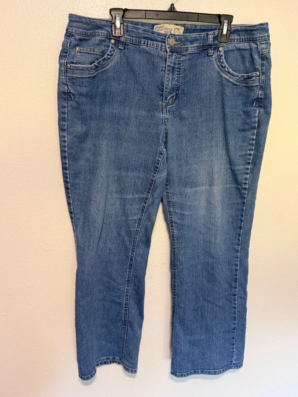 JMS Just My Size Denim Jeans Blue Bootcut 5 Pocket Womans 20W